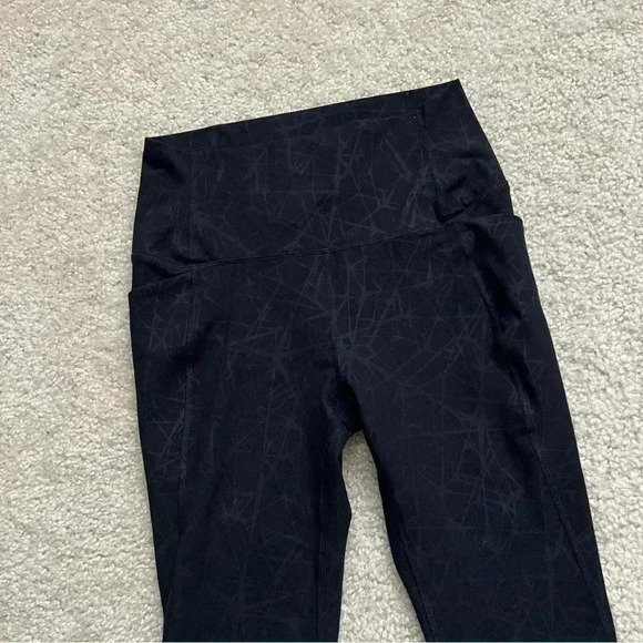 Spyder Active Performance High Rise Tight Fit Leggings Black Women’s Size Small - Picture 5 of 16